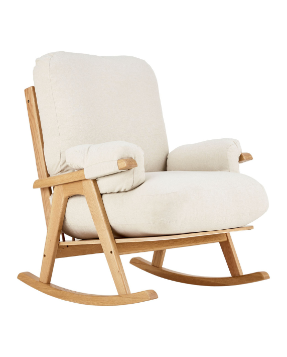 Gaia Baby Nursery Furniture Hera Rocking Chair Barley