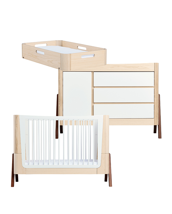 GaiaBaby-Hera-3-piece-bundle-CotBed-ChangingStation-Dresser-NaturalAsh