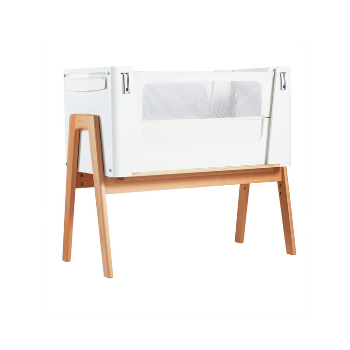 Hera Bedside Sleeper - Scandi White | Natural